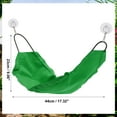 thumbnail image 4 of Unique Bargains Bearded Dragon Hammock Lizard Hammock with Suction Cups and Hooks Bearded Dragon Tank Accessories Reptile Lounger for Chameleon Geckos 1 Set Dark Green, 4 of 7