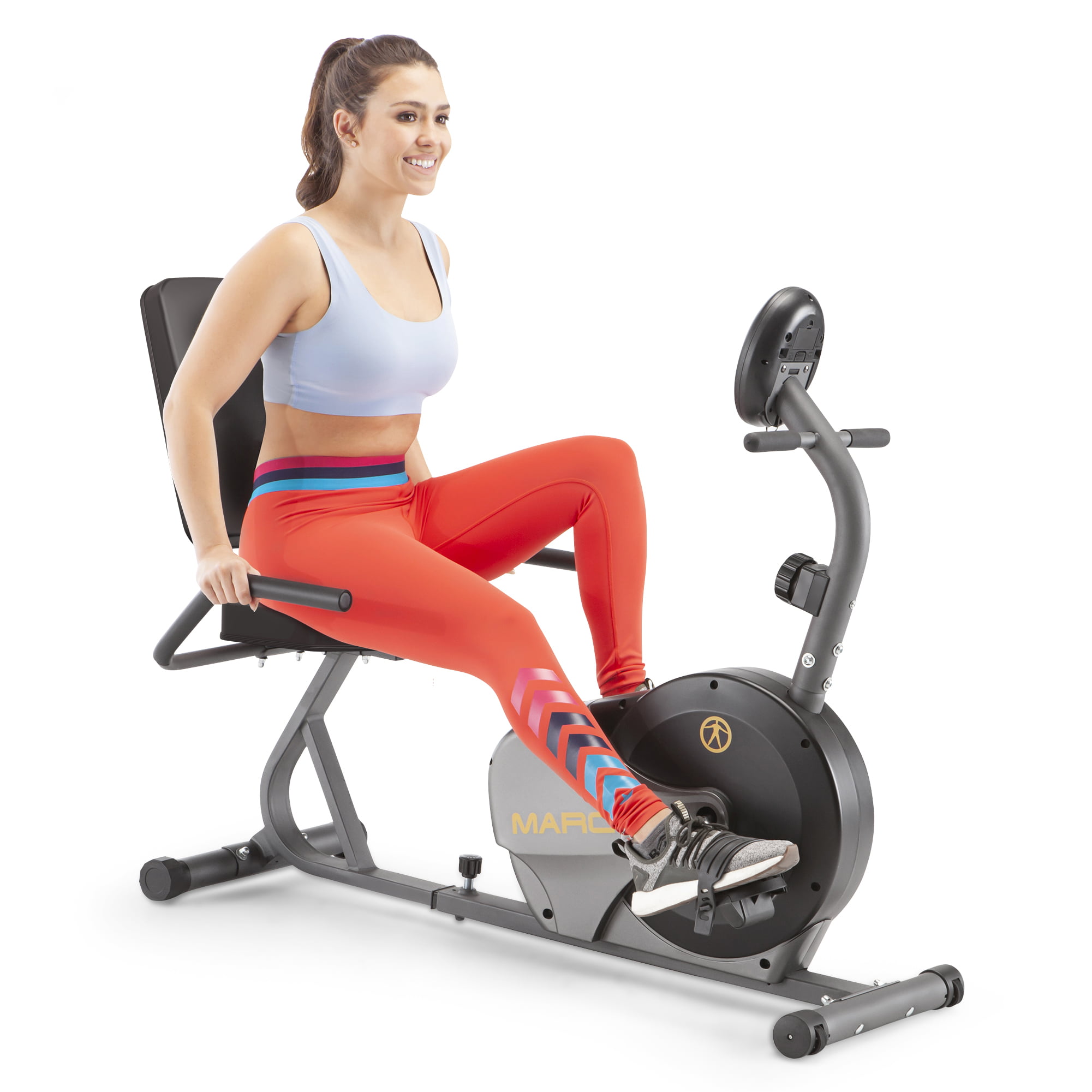 Marcy Recumbent Exercise Bike with Resistance ME-709 Free Shipping 
