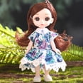 thumbnail image 2 of Juguetes infantiles para niñas Mini Dress Up Princess Dolls, 2 of 2