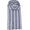 Blue And White, variant on Borrelli Men's Red Blue Stripe SHIRT LINEN Dress - 42-16.5 (L)