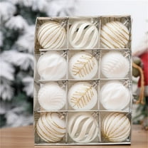 15PCS Large Classic Velvet Christmas Balls, 60MM/2.36'' Christmas Handmade Flocked Ornaments Christmas Tree Bulbs Christmas Decorations for Xmas Home Indoor Outdoor Holiday Wedding Party Decoration