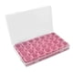 thumbnail image 1 of Wosthever Caja de joyería Contenedor de cuentas de plástico 56/28 Rejillas Collar de pendientes Caja organizadora de accesorios de joyería Suministros de limpieza para el hogar rosado, 1 of 6