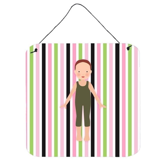 Dancer Bikatard Flexed Hands Wall or Door Hanging Prints