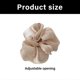 thumbnail image 3 of Elegant Hair Styling Accessory Satined Scrunchie Hair Tie Fabric Hairband For Women Girl Daily and Formal Occasion Multicolor, 3 of 4