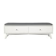 thumbnail image 2 of Alpine Furniture Flynn Bench, White, 2 of 4