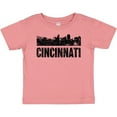 thumbnail image 3 of Inktastic Cincinnati Skyline Grunge Boys or Girls Baby T-Shirt, 3 of 5