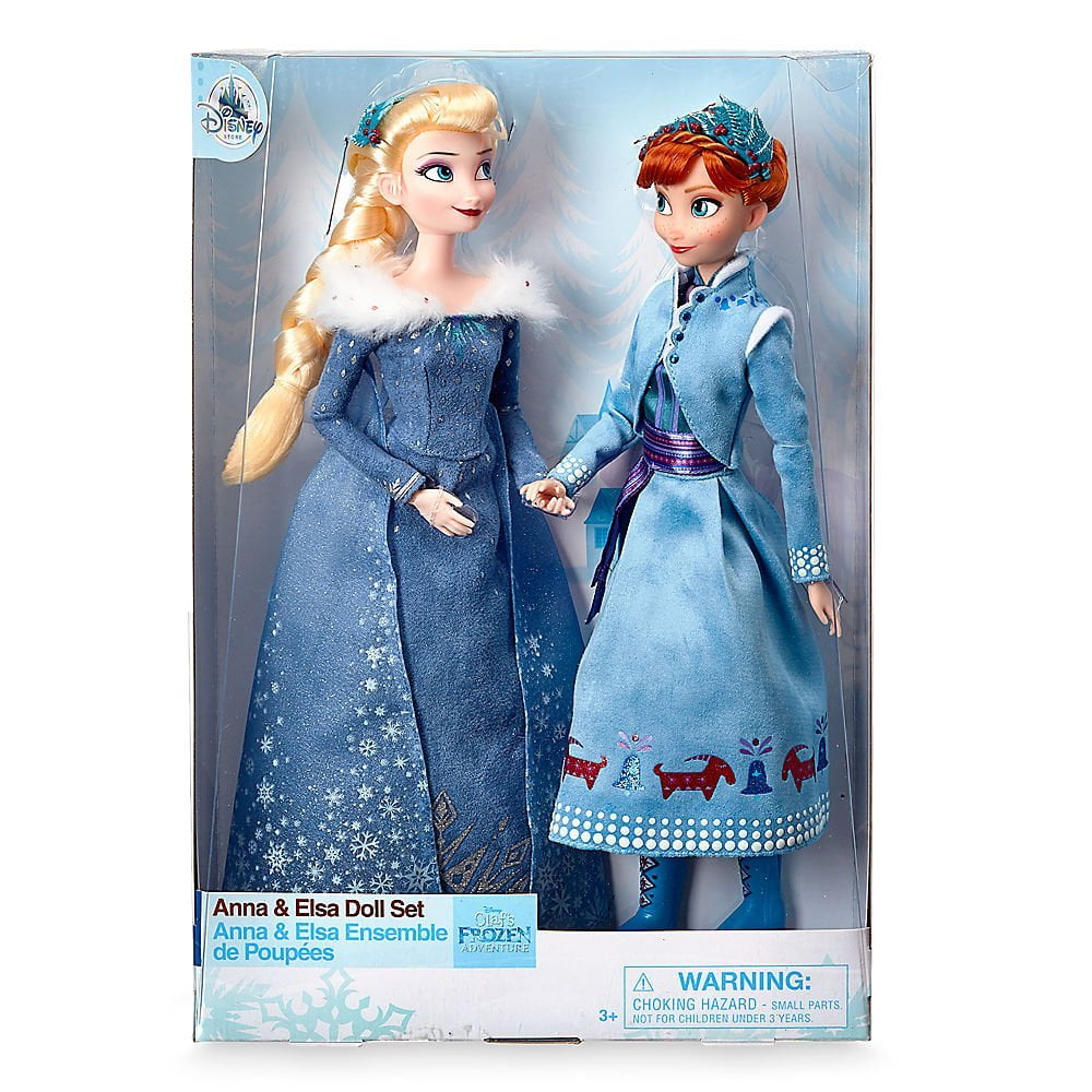 Disney Frozen Anna & Elsa Doll 2-Pack [Olaf's Frozen Adventure] Walmart.com
