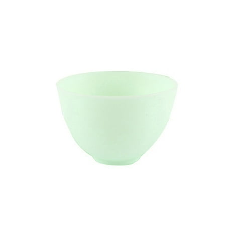 

NUOLUX 12.5X8CM Home Use Odorless Anti-drop Silicone Bowl Facial Mask Mixing Bowl Prep Measuring Bowl (L Green)