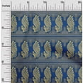thumbnail image 1 of oneOone Cotton Cambric Fabric Peacock Block Print Fabric By Yard 56 Inch Wide, 1 of 1