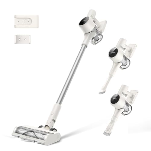 Aspiradora inalámbrica DREAME R10 Pure, aspiradora vertical para el hogar, potente succión de 120 AW, antienredos, faros LED, hasta 60 minutos de autonomía, ligera para alfombras, suelos duros y pelo