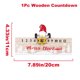 thumbnail image 1 of Calendario de Adviento de Navidad Año Nuevo 2024 Calendario de cuenta regresiva deslizable de madera de Papá Noel Adorno de mesa Fiesta de Navidad Decoración de regalo para el hogar, 1 of 6