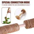 thumbnail image 4 of Postes de soporte vegetal para plantas en macetas interiores al aire libre.Coconut Palm Moss Plantas Cultivar Soporte Pole Plant Staca Trough Stick String Strings Casa Jardinería Dentro de Yard Balcón Inevent HA010386-00B, 4 of 7