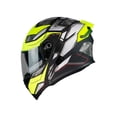 thumbnail image 1 of Casco Abatible De Moto Kov Bolt Amarillo Gris Dot, 1 of 5