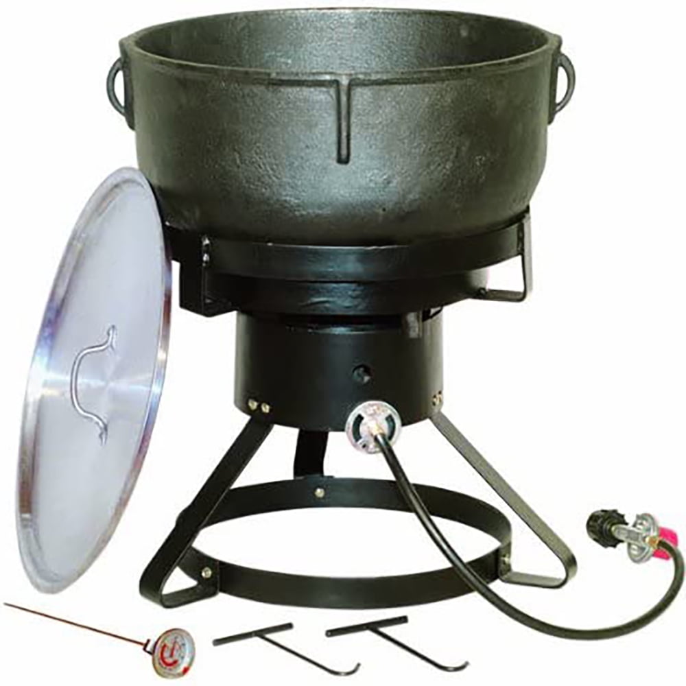 King Kooker 1740 17.5Inch Outdoor Cooker with 10Gallon Cast Iron