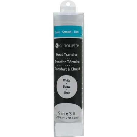Silhouette Smooth Heat Transfer Material 9"X36"-White