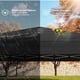 thumbnail image 3 of 10x10 pop - up canopy tent - outdoor, 3 adjustable heights, 4 sandbags, carrying bag, negra, 3 of 7