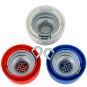 Compac Home Quik Top Soda Lid Cover, Locks in Carbonation, Multi-Function Cap-Coaster, 3 Count