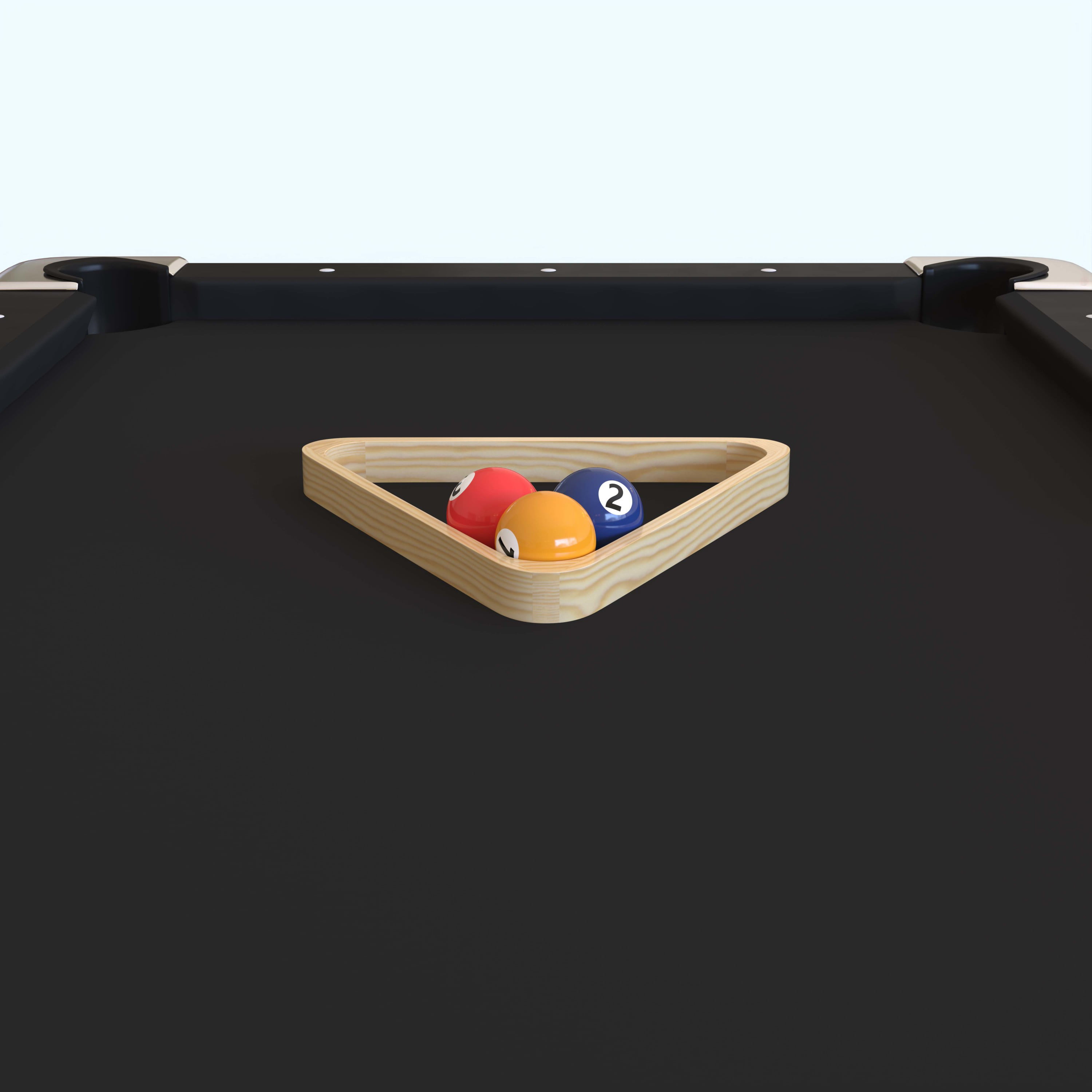 The Professional Billiard Tray Contains 8 Billiard Pool Accessories 