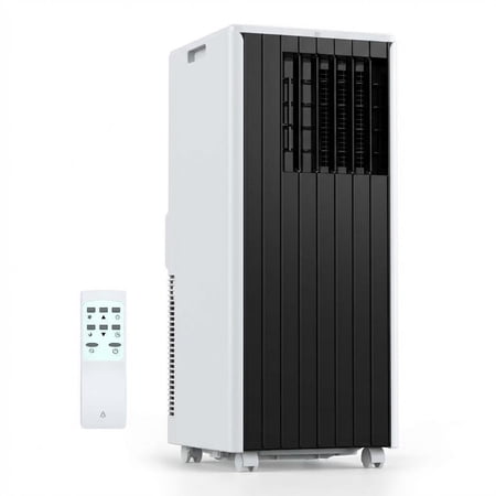 8,000 BTU Portable Air Conditioner – 3-in-1 AC Unit with Fan & Dehumidifier, Remote, 24H Timer, Window Kit, Quiet Cooling for Rooms up to 350 Sq.Ft, Bedroom, Home Office, Living Room