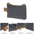 thumbnail image 5 of Tool Pouch Bag 14.5cm x 3cm x 9cm Oxford Organizer with Zipper, Grey, 5 of 6