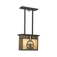 thumbnail image 3 of Meyda Tiffany 99998 Asian Two Light Down Lighting Outdoor Pendant From The Damselfly, 3 of 6