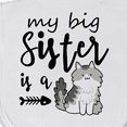 thumbnail image 3 of Inktastic My Big Sister is a Cat Baby Burp Cloth, 3 of 3
