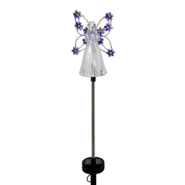 Monstrate Lámpara de paisaje con luz Solar, iluminación de patio, mano de obra fina, suministros multiusos para el hogar, decoración de jardín Iluminación y accesorios Violeta Monstrate HA073557-01