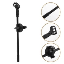 FOLOYORI Microphone Floor Stand Black 1Set 14.54X3.14X3.14In