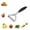 A, variante sur NARABB Éplucheurs de Pommes de Terre pour Cuisine Éplucheur de Légumes Éplucheur de Chou Carotte & Pommes de Terre Éplucheurs de Fruits et Légumes en Acier Inoxydable - Couteau d'Office pour Usage Cuisine