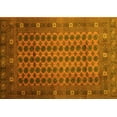 thumbnail image 1 of Ahgly Company Indoor Rectangle Southwestern Yellow Country Area Rugs, 4' x 6', 1 of 4