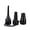 Black, variant on Jwdx Air Nozzle*1 Air Pump Nozzle Replacement Kit For Inflatable Beds And Pools Three Sizes To Meet Inflation Needs