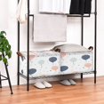 thumbnail image 7 of Ryvnso Balloons Polka Dot Storage Bins Large Basket Foldable Cube Toys Organizer with Handles 1 PC, 7 of 7
