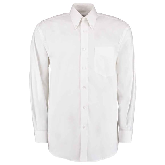 Kustom Kit Mens Premium Oxford Classic Long-Sleeved Shirt