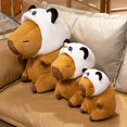 thumbnail image 5 of New Capybara Plush Toy Lovely Capybara Turn to Panda Rabbit Stuffed Doll Soft Cartoon Animal Pillow Valentine Gift, 5 of 5