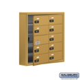 thumbnail image 1 of SalsburyIndustries 19155-10GSC Cell Phone Storage Locker With Front Access Panel - 5 Door High Unit, Gold, 1 of 1