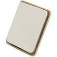 thumbnail image 3 of Super Sliders 2 1/2" Square Self-Stick Furniture Sliders or Movers for Carpet to Protect Furniture and Move Effortlessly, Beige (4 Pack), 3 of 3