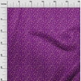 thumbnail image 3 of oneOone Coton Flex Tissu Violet Floral Robe Tissu Tissu Imprimé par la Cour 40 Pouces de Large, 3 of 4