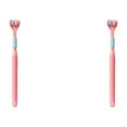 thumbnail image 3 of Decodeary Macaron Color Toothbrush Treat To Burst Of Color Made Of Materials Are 418 Girl Pink Adult 2Set, 3 of 6