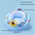 thumbnail image 3 of GETIT PVC Material Floating Mattress Seat Compatible with Boys Girls, Easy Inflate Deflate Inflatable Pool Float Security Protection, 3 of 5