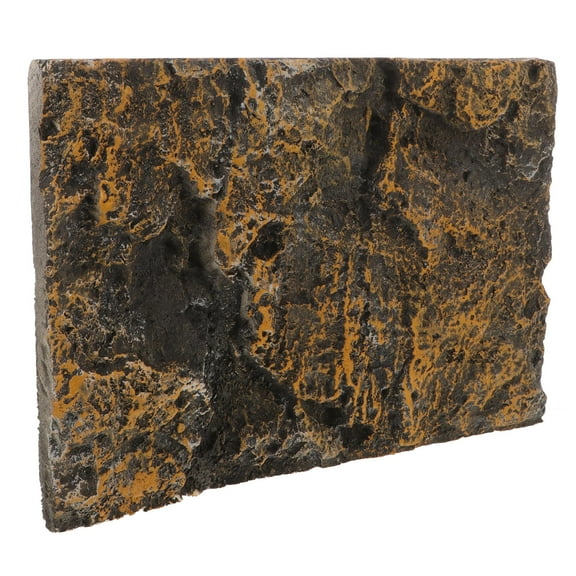 UNOMOR Underwater Environment Fish Tank Background Boards Plastic Vibrant Colors 1 PCS