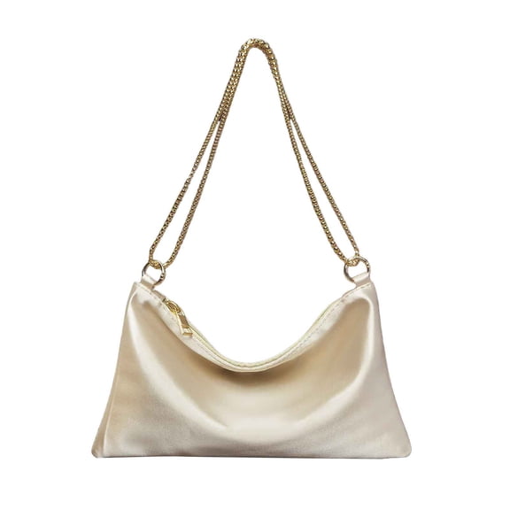 MDUKONU Women's Evening Handbag Satin Shoulder Bag Purse for Prom Engagement Cocktail Party Wedding OTHER