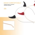 thumbnail image 2 of KAKOWELY 2 diademas de cuerno de demonio para disfraz de Halloween, accesorios de cosplay para mujer, 2 of 5