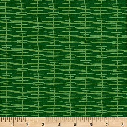 Free Spirit Amy Reber PWAR011 Jitterbug Hatteras Chickory Cotton Fabric By Yd