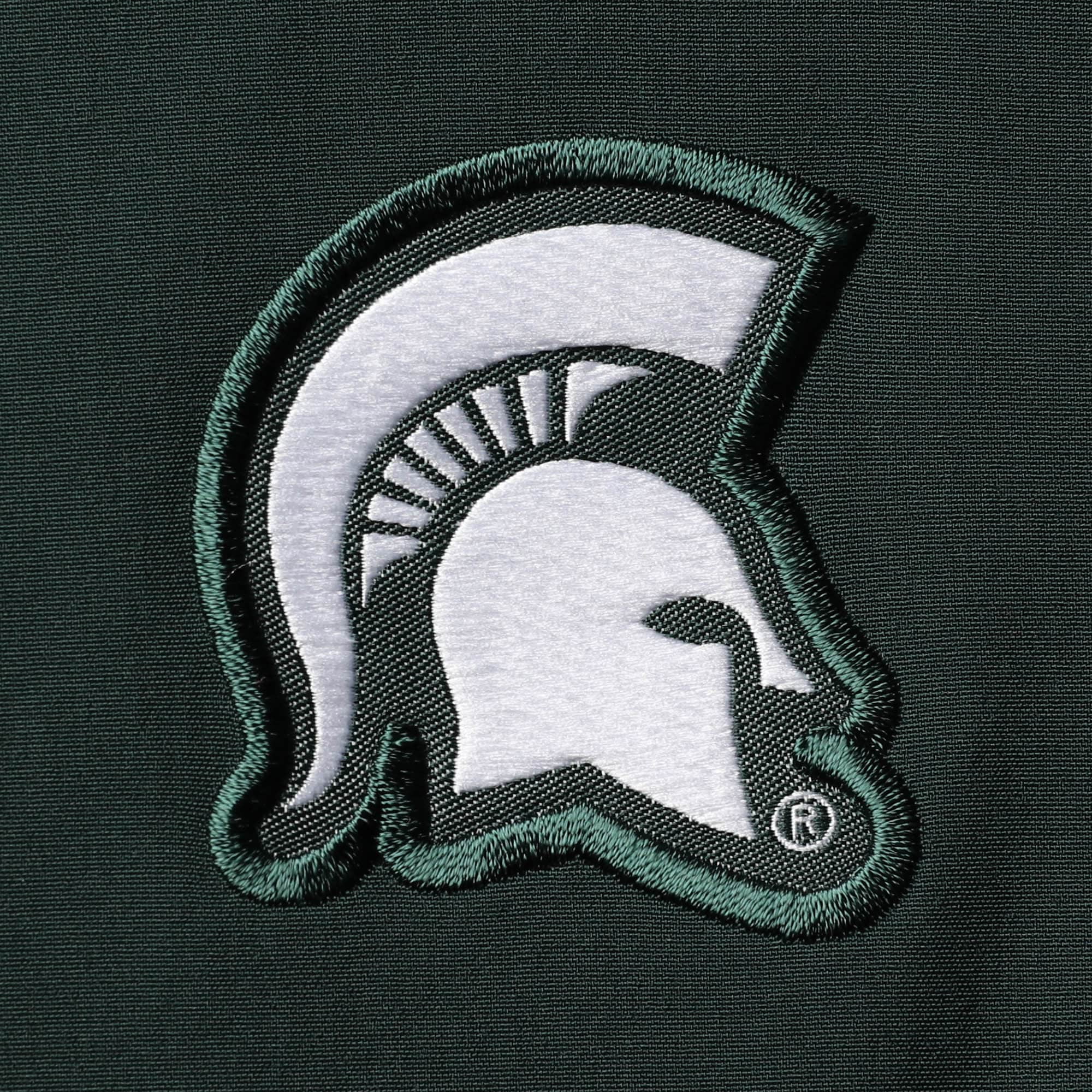 Men's Nike Green Michigan State Spartans 2021 Coaches Short Sleeve  Quarter-Zip Jacket