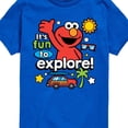 thumbnail image 3 of Sesame Street - Elmo Fun To Explore - Toddler and Youth Short Sleeve Graphic T-Shirt, 3 of 5