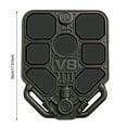 thumbnail image 3 of Plateau Alimentaire V 8 Moteur Cool V 8 Moteur Modélisation Planches de Charcuterie Plateau de Fromage avec 710 Compartiments pour Collations & Trempettes Grille-Pain Rétro Punk 3D Extra Grand, 3 of 4