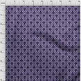 thumbnail image 4 of oneOone Cotton Poplin Twill Medium Purple Fabric Asian Block Quilting Supplies Print Sewing Fabric By The Yard 56 Inch Wide, 4 of 4