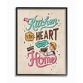 thumbnail image 2 of Stupell Industries Kitchen Heart And Home Vintage Comic Book Word Design Framed Wall Art by Ester Kay, 2 of 5