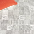 thumbnail image 6 of SAFAVIEH Courtyard Raeyln Checkered Indoor/Outdoor Area Rug, Grey/Dark Grey, 8' x 10', 6 of 7