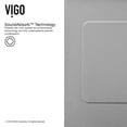 thumbnail image 6 of Vigo VG15055 30"x10" Undermount Kitchen Sink Faucet Colander Grid Dispenser, 6 of 12